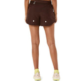 Shorts Donna Asics Nagino Run Adjustable Marrone | NonSoloSport