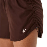 Shorts Donna Asics Nagino Run Adjustable Marrone | NonSoloSport
