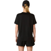 T-Shirt Donna Asics Core SS Nero | NonSoloSport