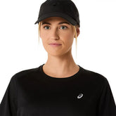 T-Shirt Donna Asics Core SS Nero | NonSoloSport