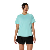 T-Shirt Donna Asics Core SS Azzurro | NonSoloSport