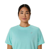 T-Shirt Donna Asics Core SS Azzurro | NonSoloSport