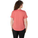 T-Shirt Donna Asics Core SS Rosa Scuro | NonSoloSport
