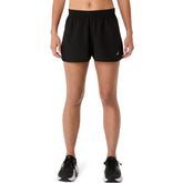 Shorts Donna Asics Core Split Nero | NonSoloSport