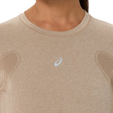 Maglia Donna Asics Road Seamless Beige | NonSoloSport