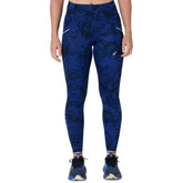 Leggings Donna Asics Road Lite Show Blu Nero | NonSoloSport