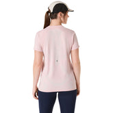 T-Shirt Donna Asics Road Seamless SS Rosa | NonSoloSport