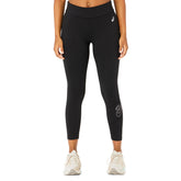 Leggings Donna Asics Logo 7/8 Tight Nero | NonSoloSport