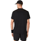T-Shirt Uomo Asics Court SS Nero | NonSoloSport