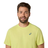T-Shirt Uomo Asics Court SS Verde Pistacchio | NonSoloSport