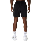 Shorts Uomo Asics Court 7In Nero | NonSoloSport