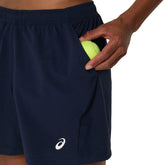 Shorts Uomo Asics Court 7 In Blu | NonSoloSport