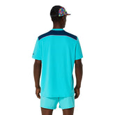 T-Shirt Uomo Asics Padel Court Azzurro | NonSoloSport