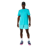 T-Shirt Uomo Asics Padel Court Azzurro | NonSoloSport