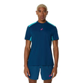 T-Shirt Uomo Asics Padel Court Blu | NonSoloSport