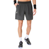 Shorts Uomo Asics Match Laser Cut 7In Grigio | NonSoloSport