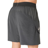 Shorts Uomo Asics Match Laser Cut 7In Grigio | NonSoloSport