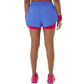 Shorts Donna Asics Match Blu Fucsia | NonSoloSport