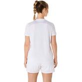 T-Shirt Donna Asics Court SS Bianco | NonSoloSport