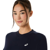 T-Shirt Donna Asics Court SS Blu | NonSoloSport