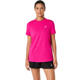 T-Shirt Donna Asics Court Fucsia | NonSoloSport