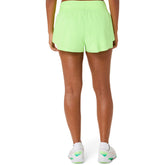Shorts Donna Asics Match Laser Cut Verde | NonSoloSport