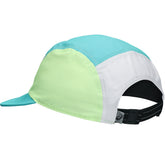 Cappello Asics 5 Panel Bianco Azzurro Verde | NonSoloSport