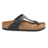 Birkenstock Infradito Gizeh Birko Flor Uomo Nero | NonSoloSport