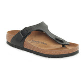 Birkenstock Infradito Gizeh Birko Flor Uomo Nero | NonSoloSport