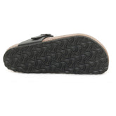 Birkenstock Infradito Gizeh Birko Flor Uomo Nero | NonSoloSport