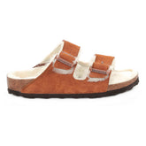 Birkenstock Arizona Shearling Donna Marrone | NonSoloSport