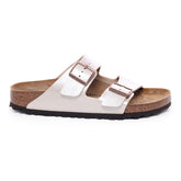 Birkenstock Ciabatta Arizona Graceful Birko Flor Donna Perla | NonSoloSport