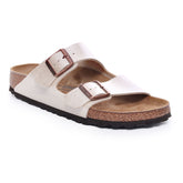 Birkenstock Ciabatta Arizona Graceful Birko Flor Donna Perla | NonSoloSport