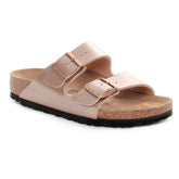 Ciabatta Donna Birkenstock Arizona Birko Flor Rosa Antico | NonSoloSport