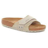 Ciabatta Donna Birkenstock Oita Suede Bianco | NonSoloSport