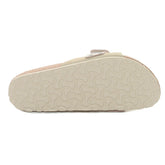 Ciabatta Donna Birkenstock Oita Suede Bianco | NonSoloSport