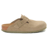 Ciabatta Birkenstock Boston Suede Beige Cachi | NonSoloSport