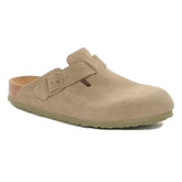Ciabatta Birkenstock Boston Suede Beige Cachi | NonSoloSport