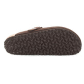 Ciabatta Birkenstock Boston Suede Marrone | NonSoloSport
