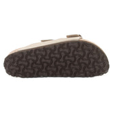 Ciabatta Donna Birkenstock Arizona Birko Flor Grigio Talpa | NonSoloSport