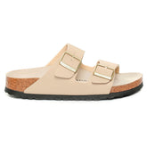 Ciabatta Donna Birkenstock Arizona Birko Flor Beige | NonSoloSport