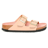 Ciabatta Donna Birkenstock Arizona Birko Flor Beige Rosa | NonSoloSport