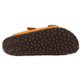 Ciabatta Donna Birkenstock Arizona Rivet Marrone | NonSoloSport