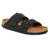 Ciabatta Birkenstock Arizona Wire Buckle Nero | NonSoloSport