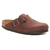 Birkenstock Ciabatta Boston Uomo Marrone | NonSoloSport