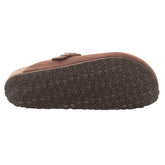 Birkenstock Ciabatta Boston Uomo Marrone | NonSoloSport