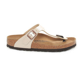 Birkenstock Infradito Gizeh Graceful Birko Flor Donna Beige | NonSoloSport