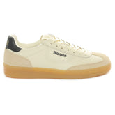 Sneakers Uomo Blauer Grant03 Leather Beige Nero | NonSoloSport