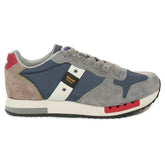 Sneakers Uomo Blauer Queens01 Grigio Blu | NonSoloSport