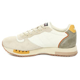 Sneakers Uomo Blauer Queens01 Bianco Beige | NonSoloSport